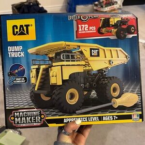 CAT Dump Truck Construction Toy Set, brand new and sealed